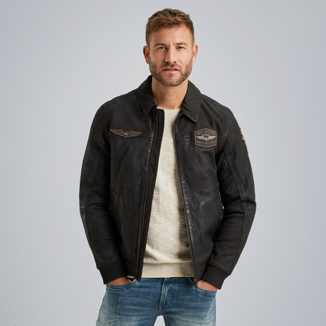 Summer Hudson leather jacket